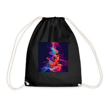 Guitare - Sac de sport léger - noir - Devant