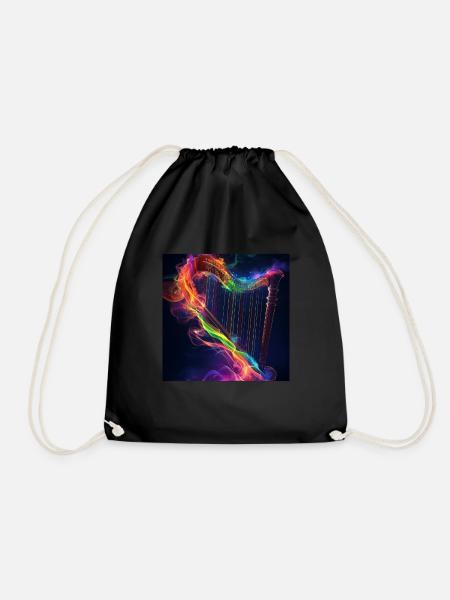 Harpe - Sac de sport léger - noir