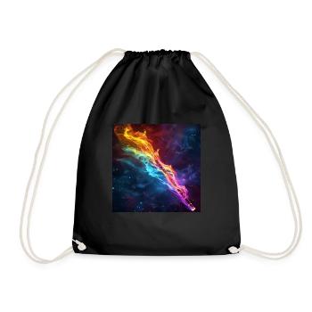 Flûte traversière - Sac de sport léger - noir - Devant