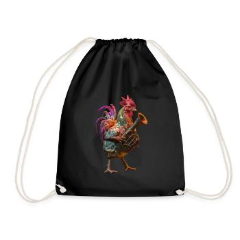 Tuba Coq - Sac de sport léger - noir - Devant