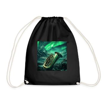 Tuba - Turnbeutel - Schwarz - Vorne