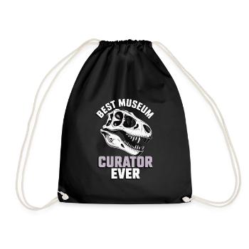 Museum - Turnbeutel - Schwarz - Vorne