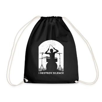 Batterie Percussion Percussion - Sac de sport léger - noir - Devant