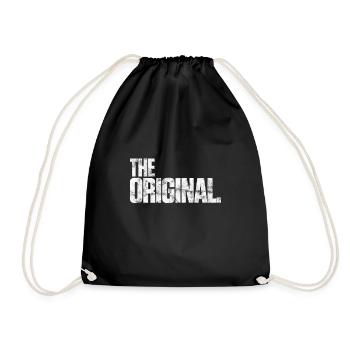 The Original - Drawstring Bag - black - Front