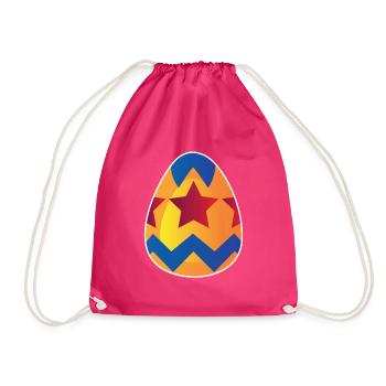 Œuf de Pâques - Sac de sport léger - fuchsia - Devant