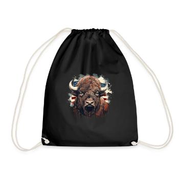 Bison - Sac de sport léger - noir - Devant
