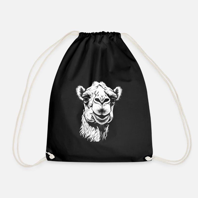 Tête de chameau - Sac de sport léger - noir
