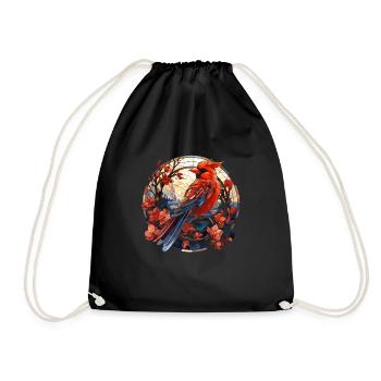 Cardinal Vogel rouge - Sac de sport léger - noir - Devant