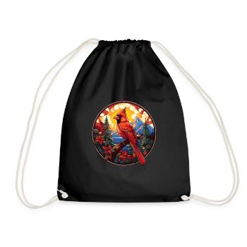 Cardinal Vogel rouge - Sac de sport léger - noir - Devant