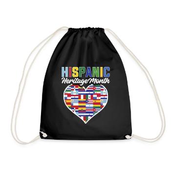 Mois du patrimoine hispanique - Sac de sport léger - noir - Devant