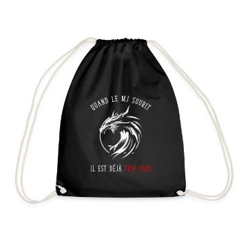 Quand le Maitre de Jeu sourit - Sac de sport léger - noir - Devant