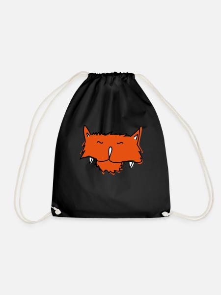 Katze - Turnbeutel - Schwarz