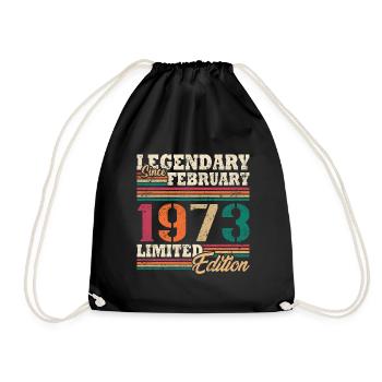 Légendaire Février 1973 édition limitée - Sac de sport léger - noir - Devant