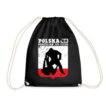 Brazilian Jiu-Jitsu Poland - Turnbeutel - Schwarz - Vorne