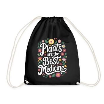 Végétarien Végétalien Végétarien Végétarien - Sac de sport léger - noir - Devant