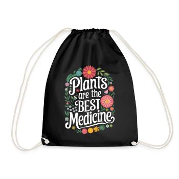 Végétarien Végétalien Végétarien Végétarien - Sac de sport léger - noir - Devant