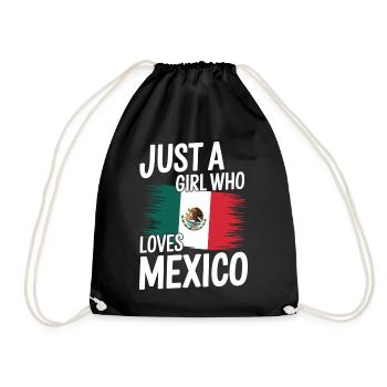 Mexico Mexico Mexican Spanish - Drawstring Bag - black - Front