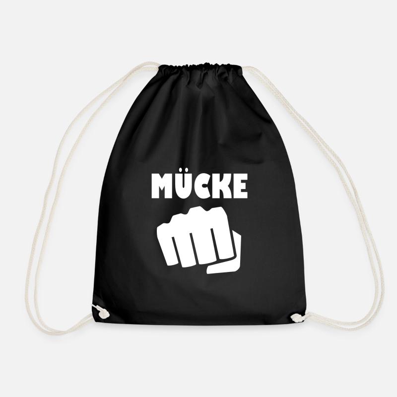 Mücke - Turnbeutel - Schwarz