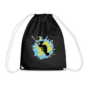 Backflip splash - Sac de sport léger - noir - Devant