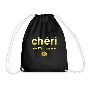 Chéri d'amour - Sac de sport léger - noir - Devant