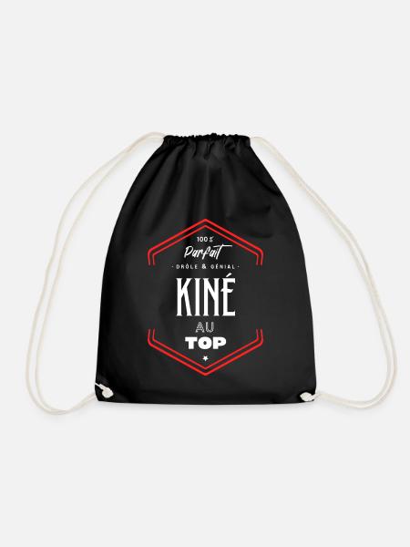 Kiné parfait et au top - Sac de sport léger - noir
