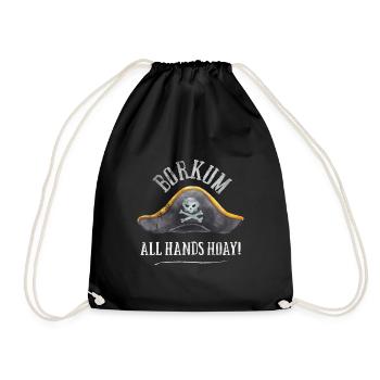 Borkum Toutes les mains Hoay Pirate - Sac de sport léger - noir - Devant