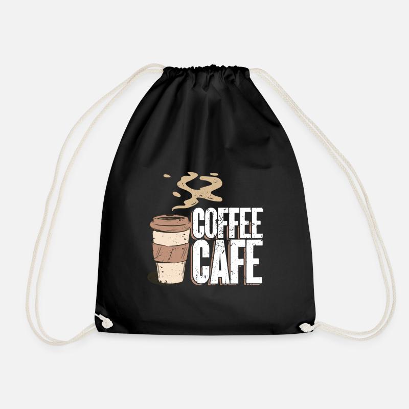 Kaffee - Turnbeutel - Schwarz
