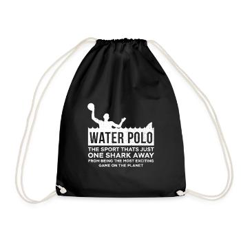 Water-polo - Sac de sport léger - noir - Devant