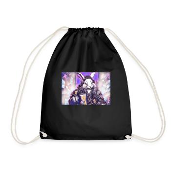 CPunk Lapin - Sac de sport léger - noir - Devant