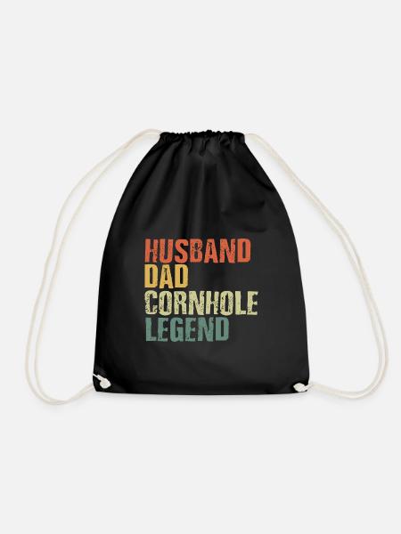 Cornhole - Turnbeutel - Schwarz
