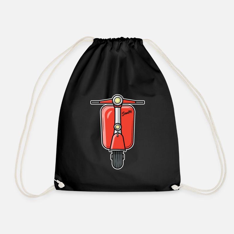 Scooter Scooter Scooter rouge - Sac de sport léger - noir