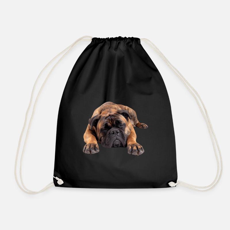 Bullmastiff - Turnbeutel - Schwarz