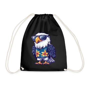 Eagle Comique Drôle d’été - Sac de sport léger - noir - Devant