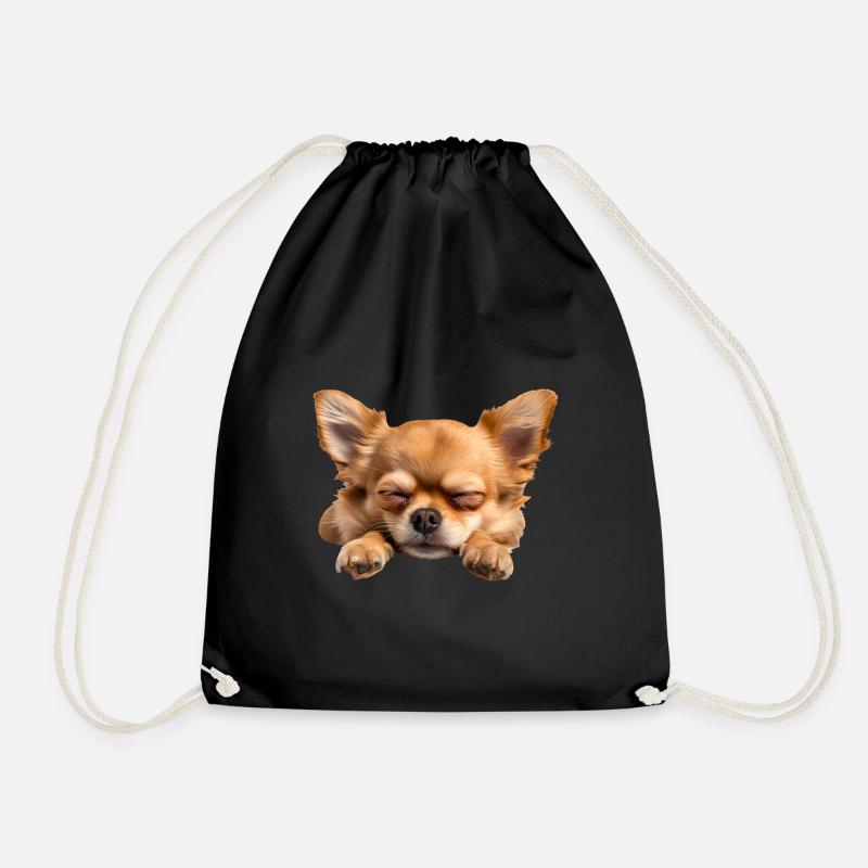 Chihuahua - Turnbeutel - Schwarz