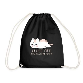 Chat - Sac de sport léger - noir - Devant