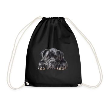 Cane corso - Sac de sport léger - noir - Devant