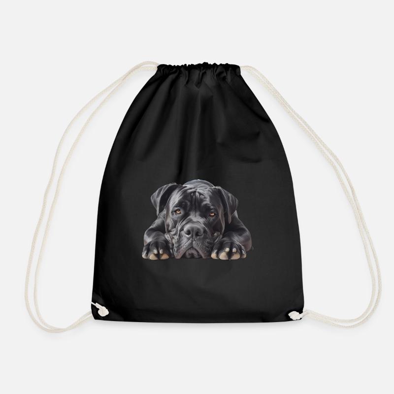 Cane Corso - Turnbeutel - Schwarz