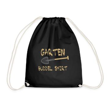 gardener - Drawstring Bag - black - Front