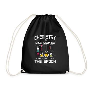 Chemistry like Cooking just don't lick the Spoon - Sac de sport léger - noir - Devant