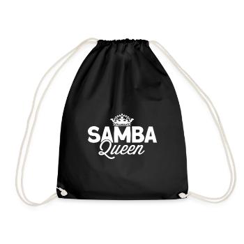 Samba - Turnbeutel - Schwarz - Vorne