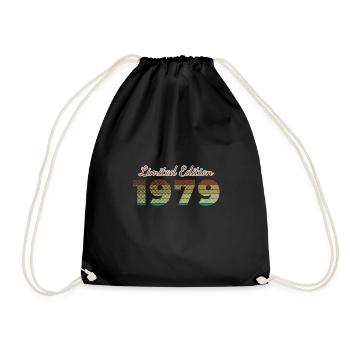 45th Anniversary Limited Edition SCR 1979 - Drawstring Bag - black - Front