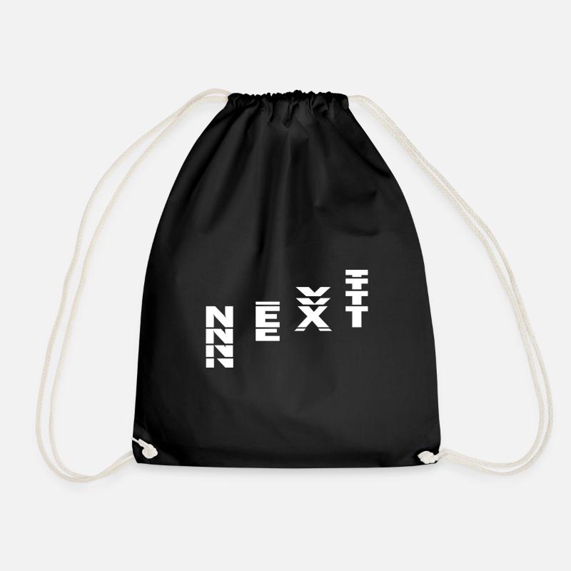 NEXT - Drawstring Bag - black