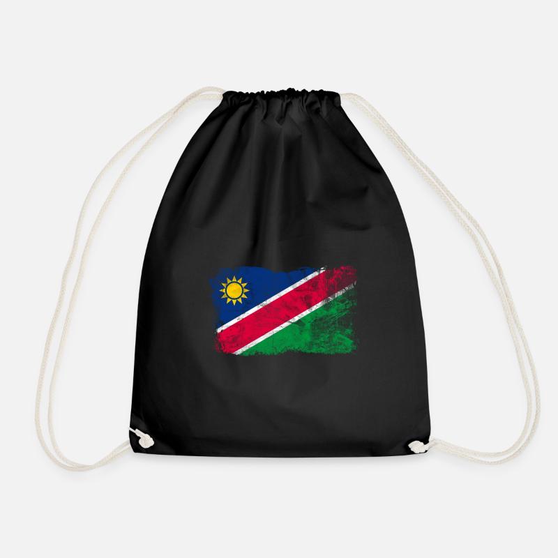 Namibia - Turnbeutel - Schwarz