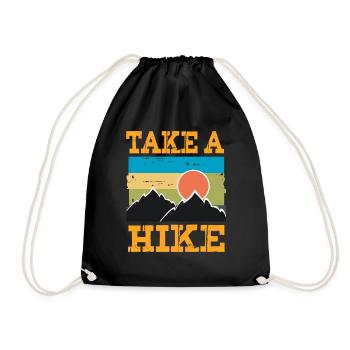 Randonnée Randonnée - Sac de sport léger - noir - Devant