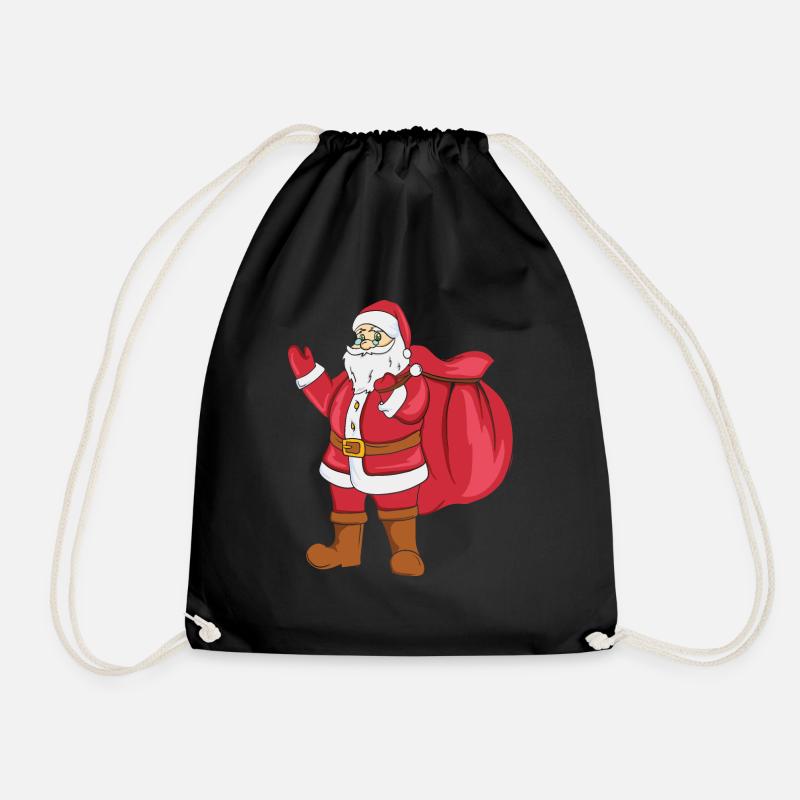 Nikolaus - Turnbeutel - Schwarz