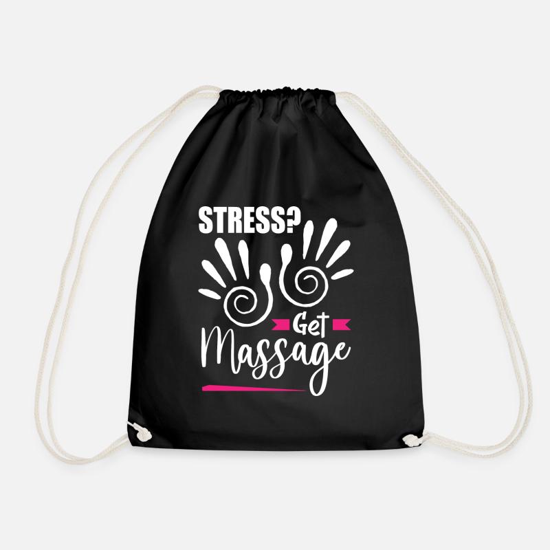 Massage - Turnbeutel - Schwarz