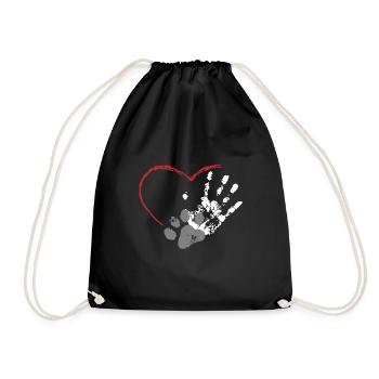 Propriétaires de chiens - Sac de sport léger - noir - Devant
