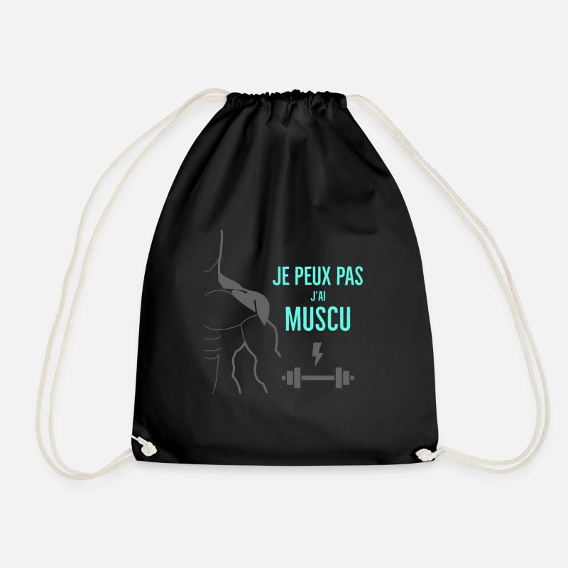 Musculation - Sac de sport léger - noir