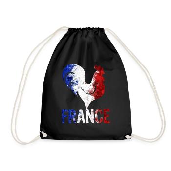 Allez La France | Supporter Français !!! - Sac de sport léger - noir - Devant