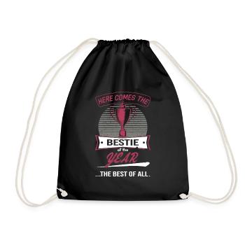 Trophy Trophy for Beast of the Year - Drawstring Bag - black - Front